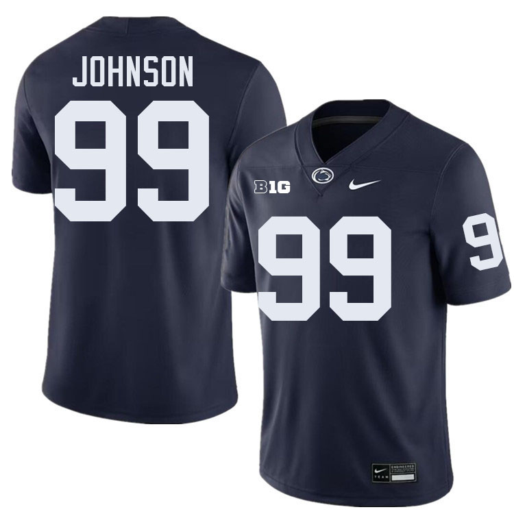 Austin Johnson Penn State Jersey,PSU Nittany Lions #99 Austin Johnson Football Uniforms-Navy